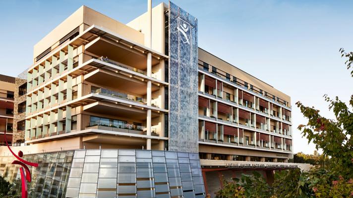 Exterior view of Stanford Medicine