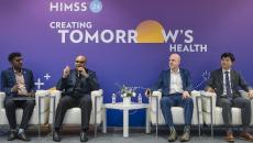 Hospital and health system officials at HIMSS24 APAC