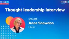 Anne Snowdon at HIMSS_HIMSS24 Europe