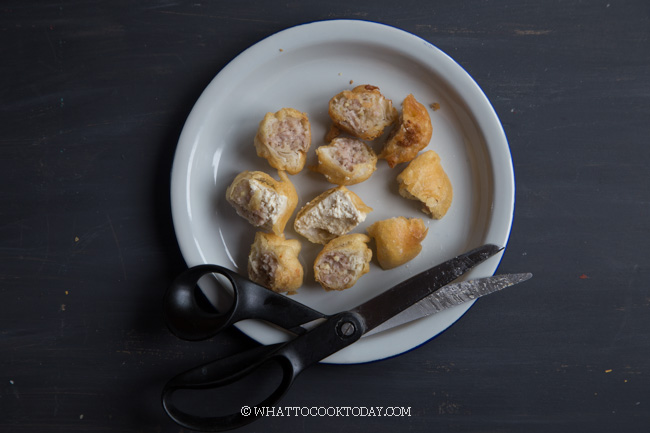 Batagor (Fried Dumplings with Peanut Sauce)