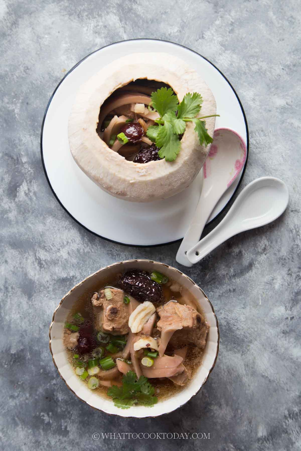 Pressure Cooker Chinese Coconut Soup