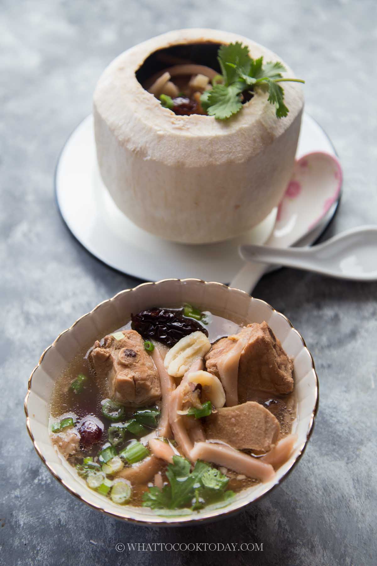Pressure Cooker Chinese Coconut Soup