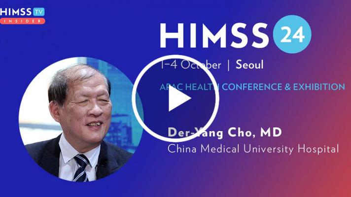 Dr Der-Yang Cho at China Medical University Hospital_HIMSS24 APAC