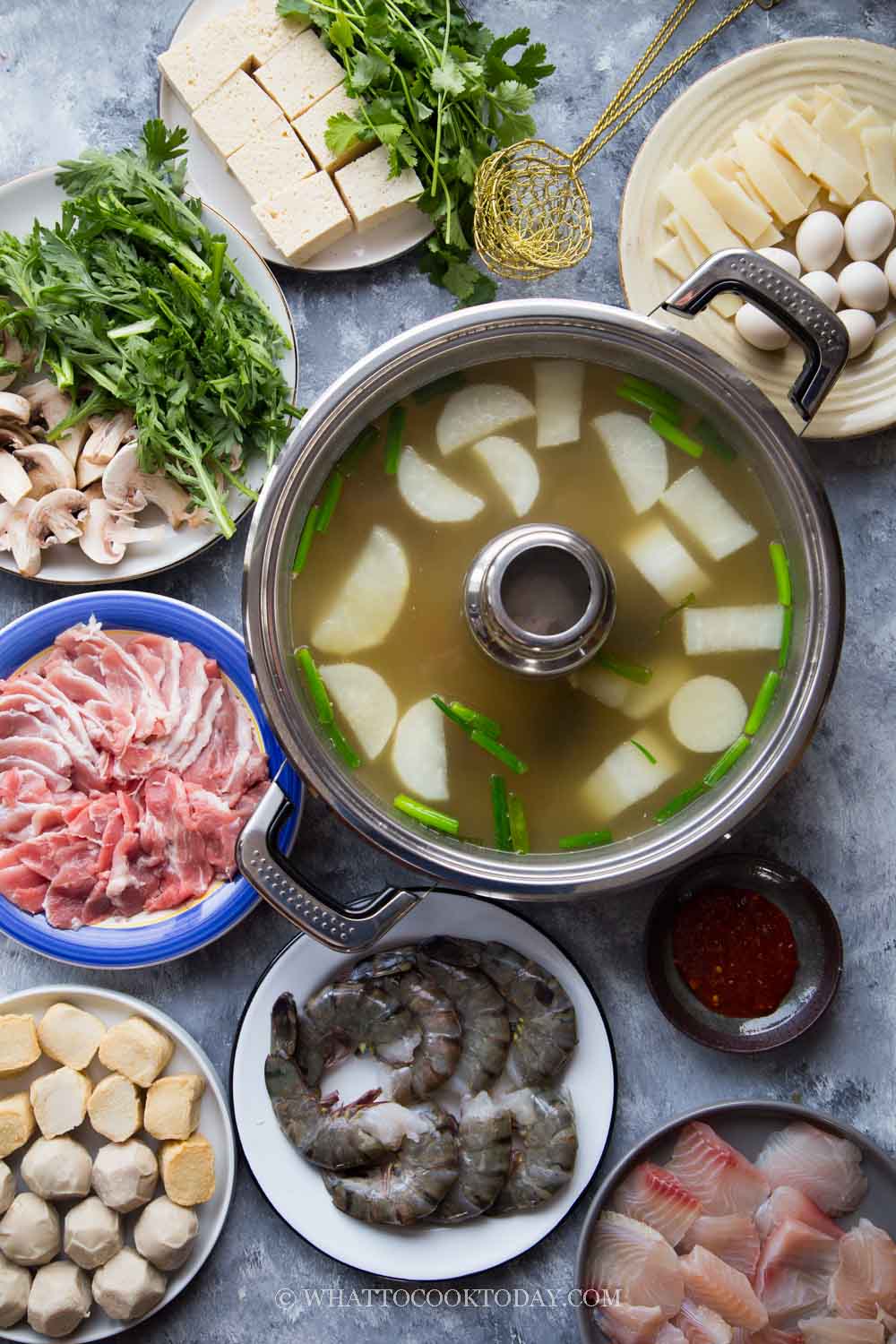 How To Prepare Easy Chinese Steamboat /Hot Pot