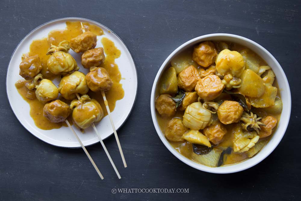 Hong Kong Curry Fish Balls