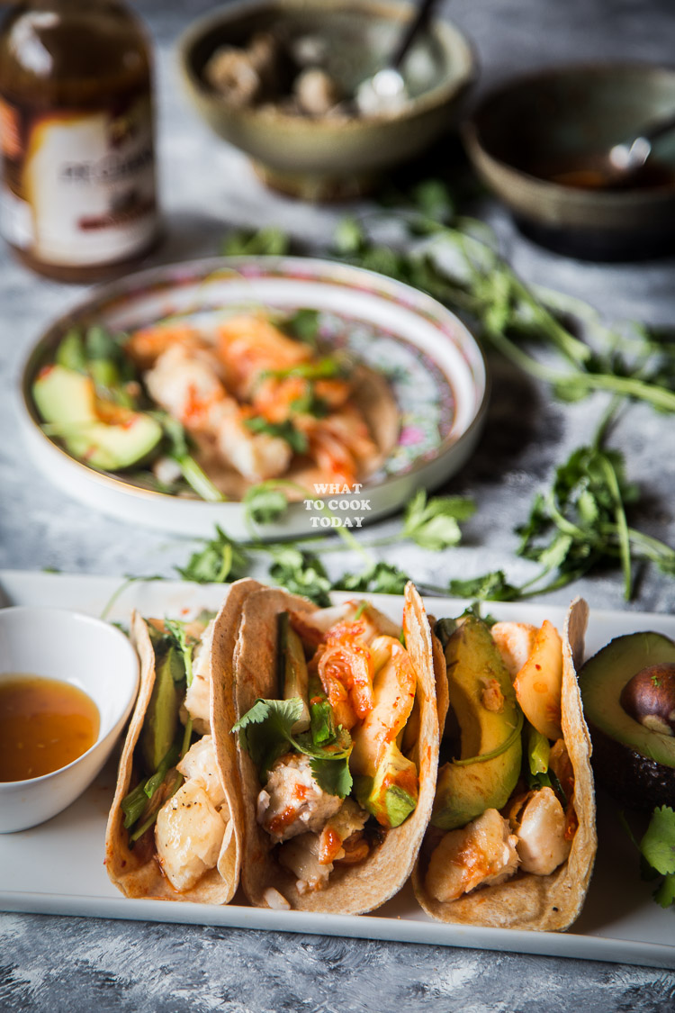 How to make Easy Sesame Fish Kimchi Taco. Delicious Easy Sesame Fish Kimchi Taco recipe. Click through for full recipe and step by step instructions #ad #SimpleSecret