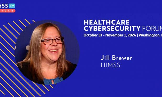 Jill Brewer at HIMSS_Healthcare Cybersecurity Forum 2024