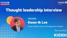 Kwan-Ik Lee at KHIDI_Sponsored_HIMSS24 Europe