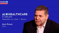 Mark Polyak at Ipsos_AI in Healthcare Forum 2024