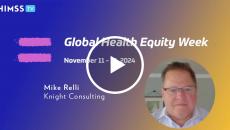 Mike Relli at Knight Consulting_Global Health Equity Week 2024