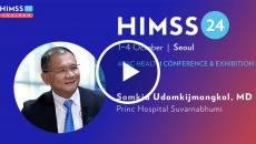 Dr Somkid Udomkijmongkol at Princ Hospital Suvarnabhumi_HIMSS24 APAC