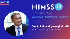 Dr Somkid Udomkijmongkol at Princ Hospital Suvarnabhumi_HIMSS24 APAC