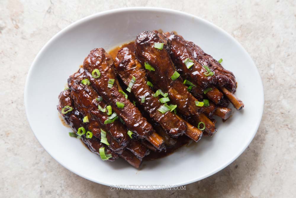 Instant Pot Chinese Sweet and Sour Pork Ribs (Tang Cu Pai Gu)