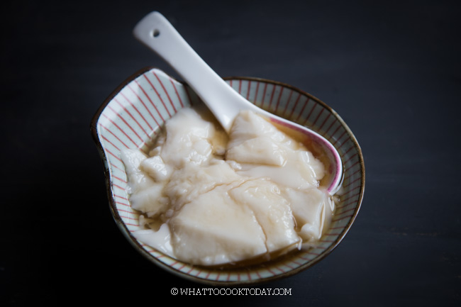 Super Easy Soybean Pudding (Tau Foo Fah / Dou Hua)