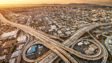 Los Angeles pictured from above